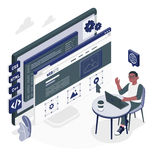 Website designer-amico